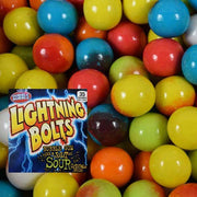 Dubble Bubble Lightning Bolts Gumballs, 1-inch (850 ct)