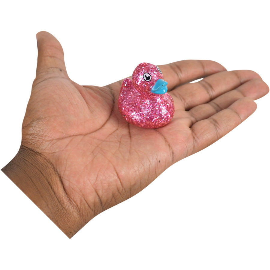 Glittery Rubber Ducks 2.5 inch (50 pcs)