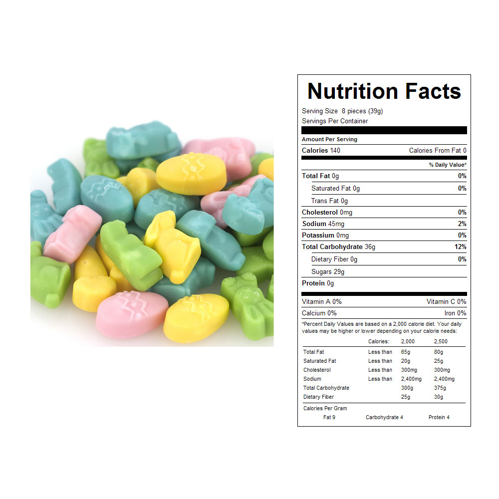 Easter Mello Creme Mix Bulk Candy 30 lbs