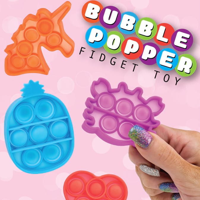 Fidget Bubble Poppers Vending Capsules (2 inch) 250 ct
