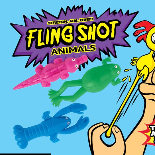 Fling Shot Animals Vending Capsules (2-inch) 250 ct