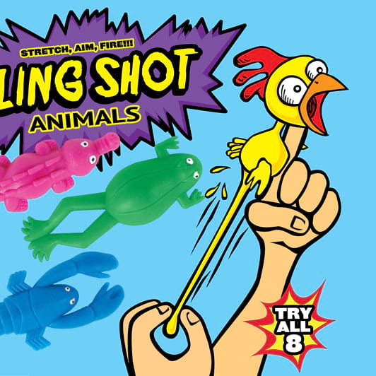 Fling Shot Animals Vending Capsules (2-inch) 250 ct
