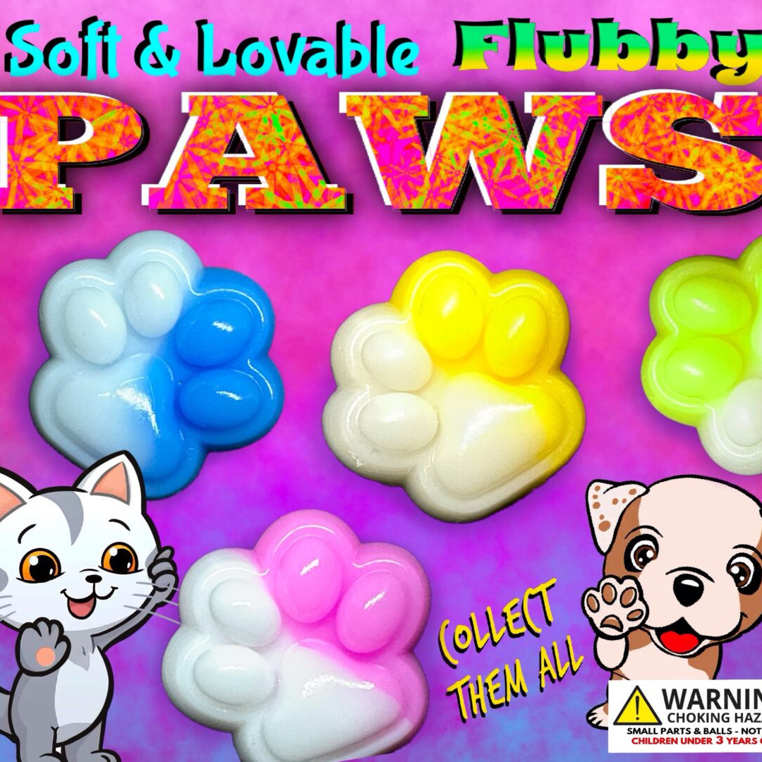 Flubby Paws Vending Capsules (2 inch) 250 ct