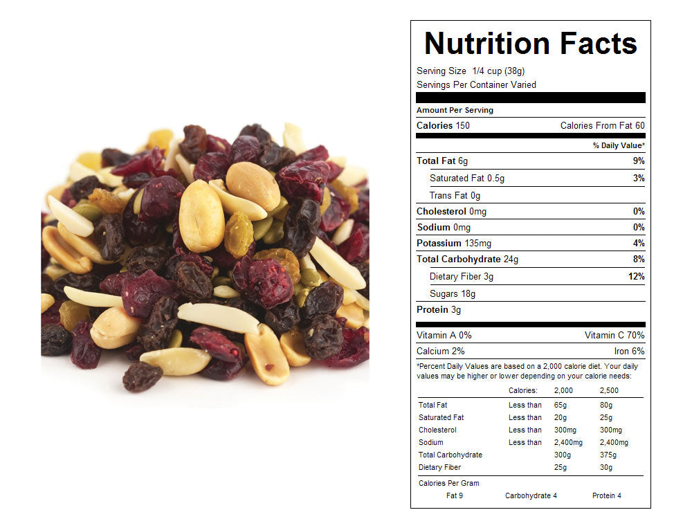 Fruit N Fitness Bulk Snack Mix 20 lbs