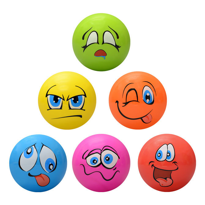 Funny Face 5 inch Inflatable Balls 250 ct