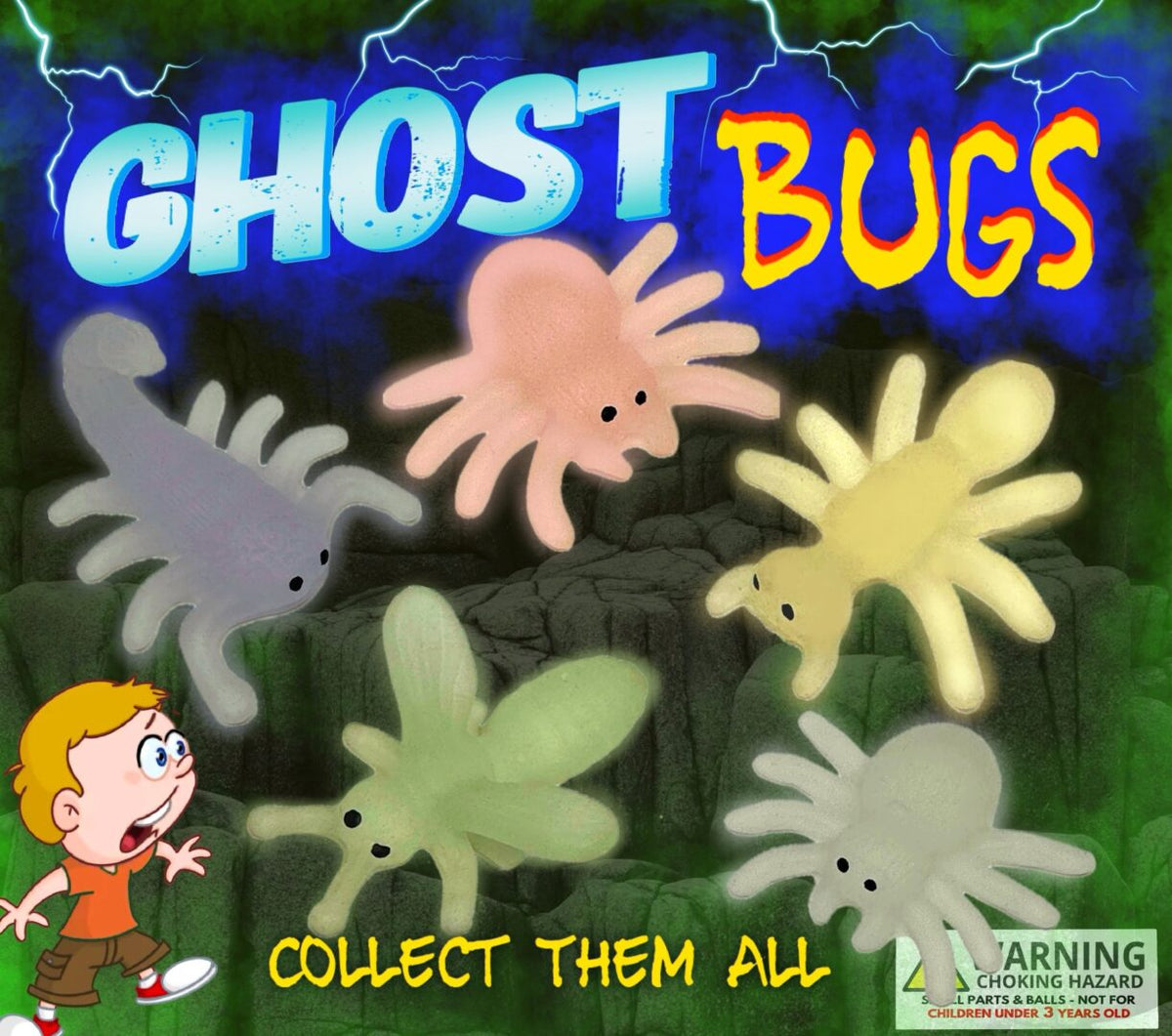 Ghost Bugs Vending Capsules (2 inch) 250 ct
