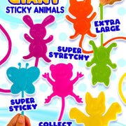 Giant Sticky Animals Vending Capsules (2 inch) 250 ct