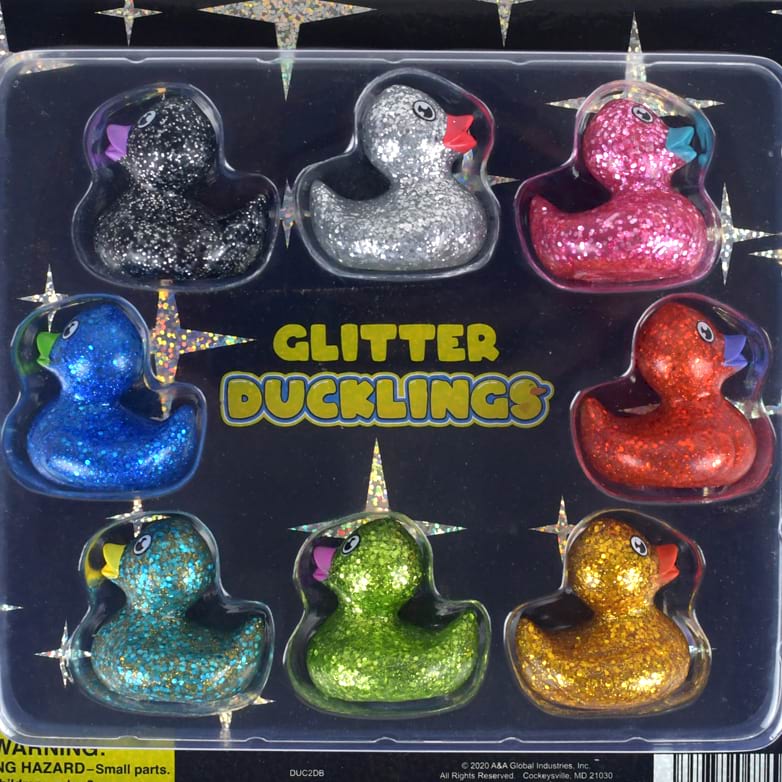 Glitter Ducklings Vending Capsules (2 inch) 250 ct