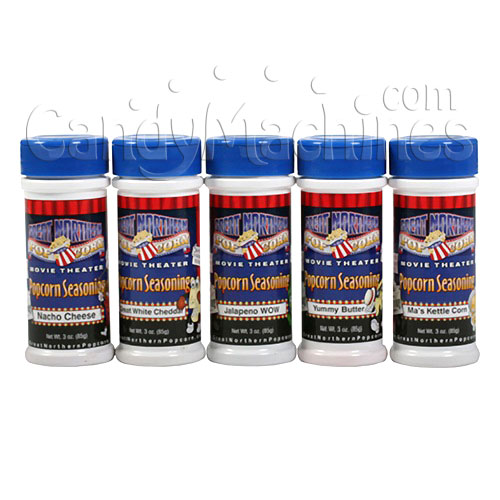Gourmet Popcorn Seasoning Flavors - 5 Pack