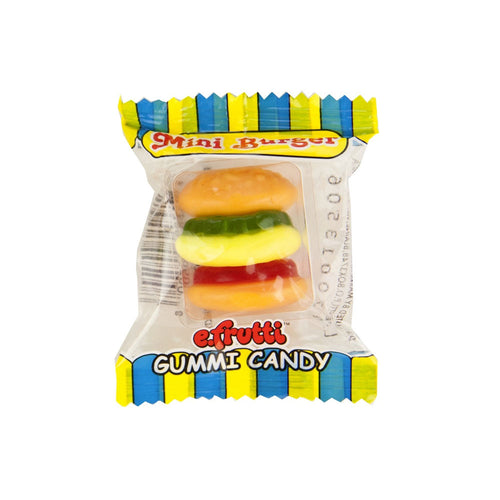 Gummy Mini Burgers Bulk Candy (60 ct)