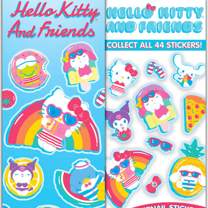 Hello Kitty Beach Party Stickers (300 ct)
