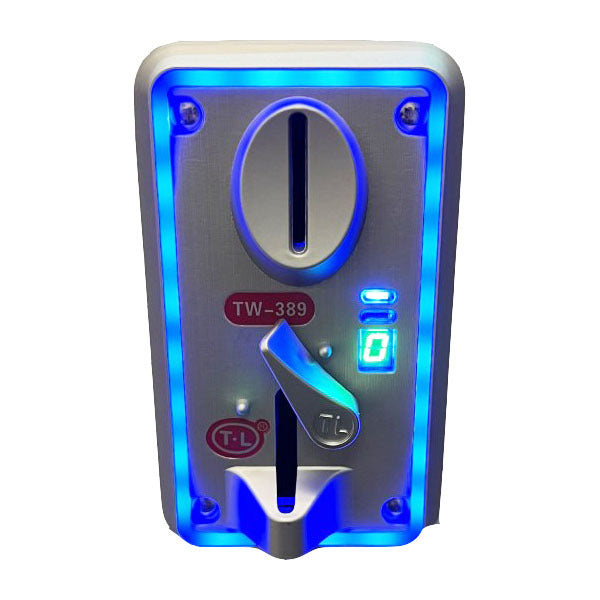 Mini Crane Coin Mechanism with LED Bezel Lighting