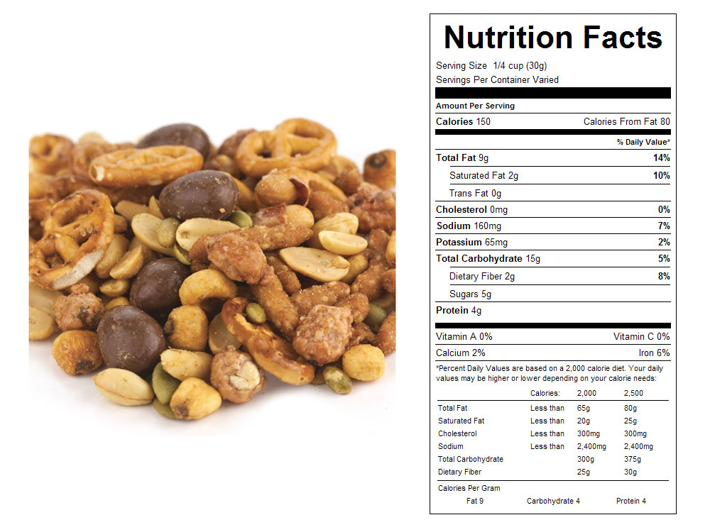 Honey Nut Supreme Bulk Snack Mix 8 lbs