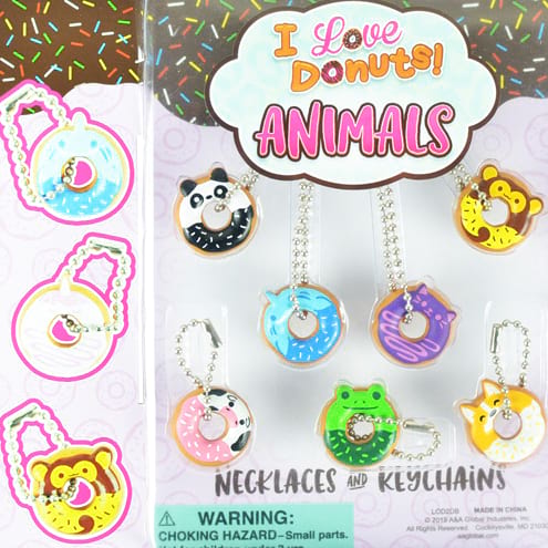 I Love Donuts! Animal Series Vending Capsules (1 inch) 250 ct