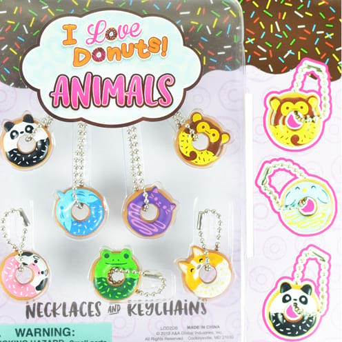 I Love Donuts! Animal Series Vending Capsules (1 inch) 250 ct