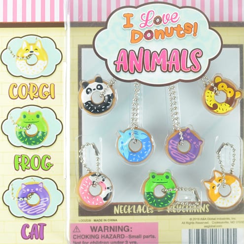 I Love Donuts! Animal Series Vending Capsules (1 inch) 250 ct