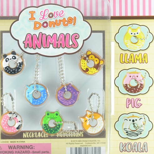 I Love Donuts! Animal Series Vending Capsules (1 inch) 250 ct