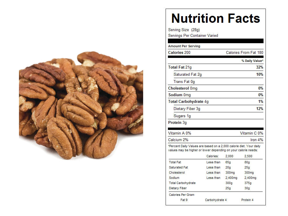 Jr Mammoth Bulk Pecan Halves