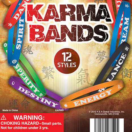 Karma Bands Vending Capsules (2-inch) 250 ct