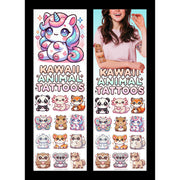 Kawaii Animal Temporary Vending Tattoos (300 ct)
