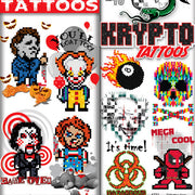 Krypto Villain Tattoos (300 ct)