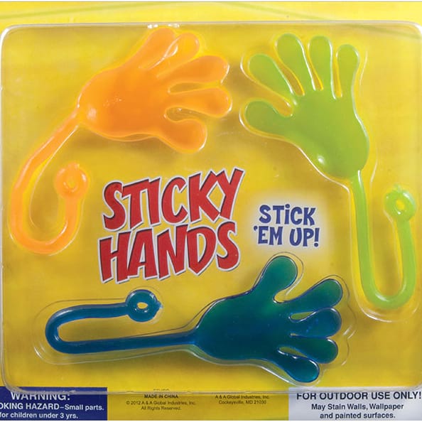 Sticky Hands Vending Capsules (2-inch) 250 ct