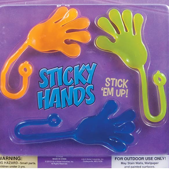 Sticky Hands Vending Capsules (2-inch) 250 ct