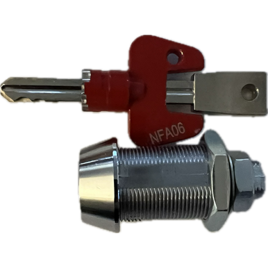 Locker Box Replacement Lock And Key 07 (Without Latch)