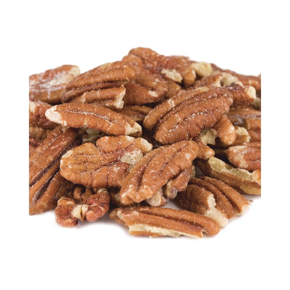 Mammoth Roasted and Salted Bulk Pecan Halves 12 lbs