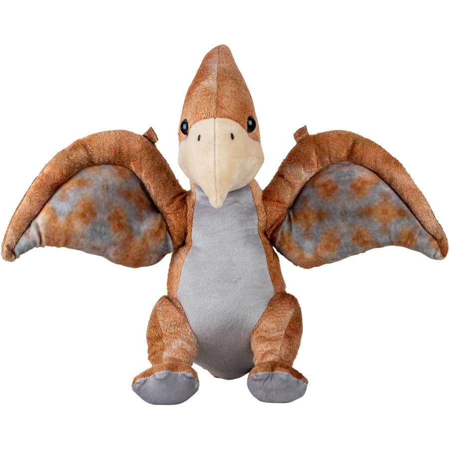 Jumbo Metallic Dinosaur Plush 11"-14" Mix (30 ct)
