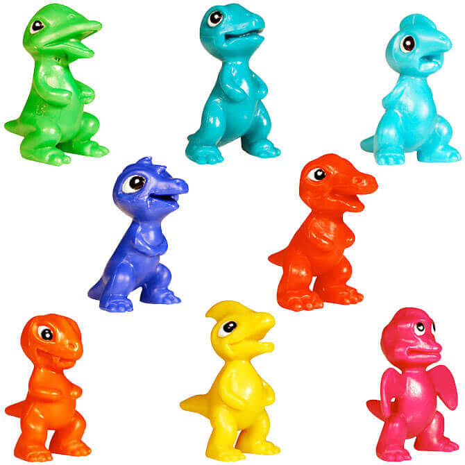 Microsaurs Figurines Bulk Vending Toys