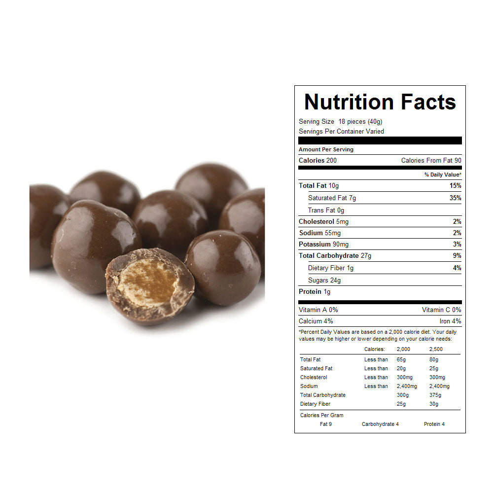 Milk Chocolate Caramel Drops Bulk Candy 15 lbs