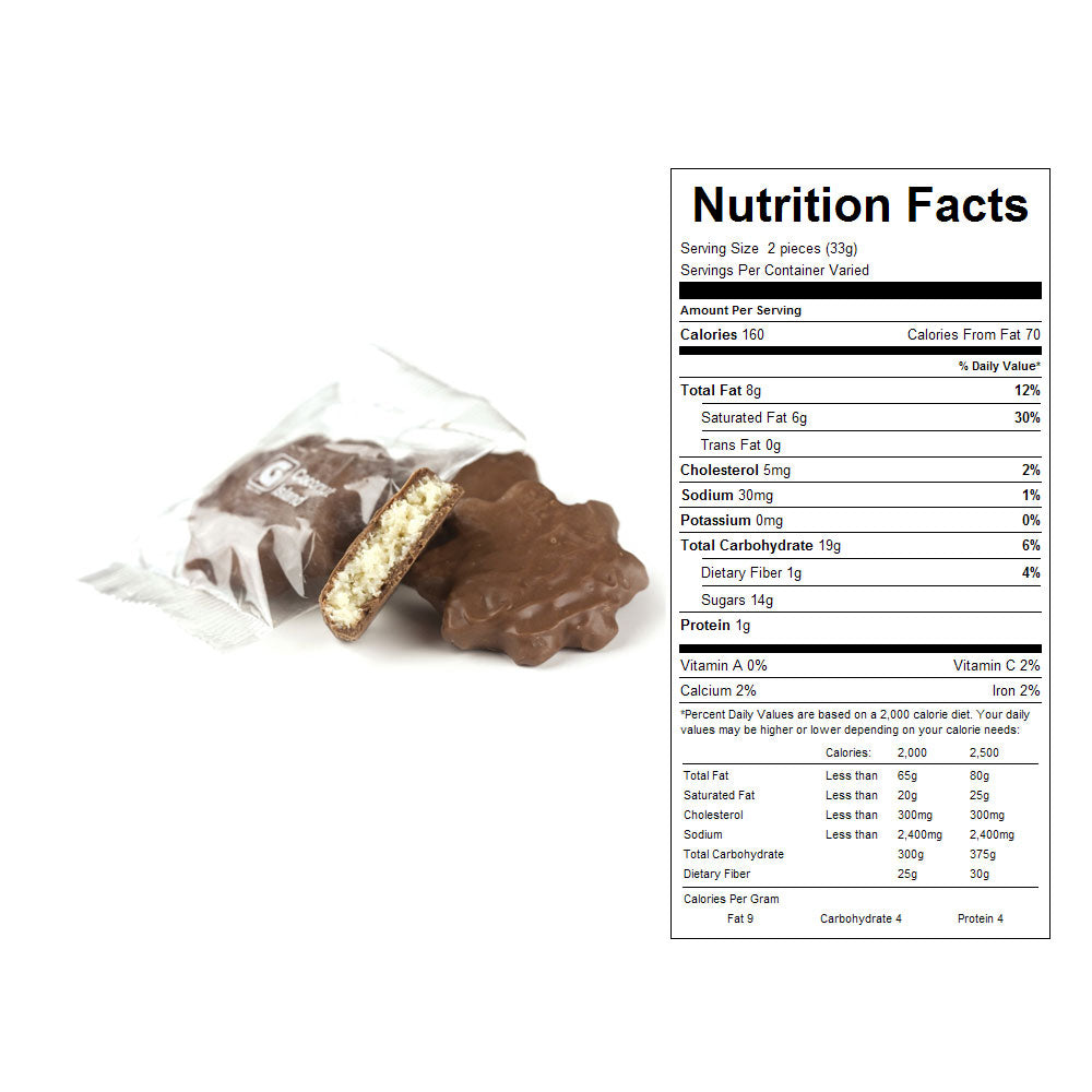 Milk Chocolate Coconut Island Bulk Candy 10 lbs