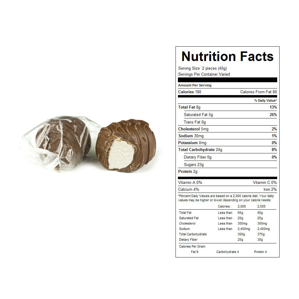 Milk Chocolate Marshmallows Bulk Candy 6 lbs