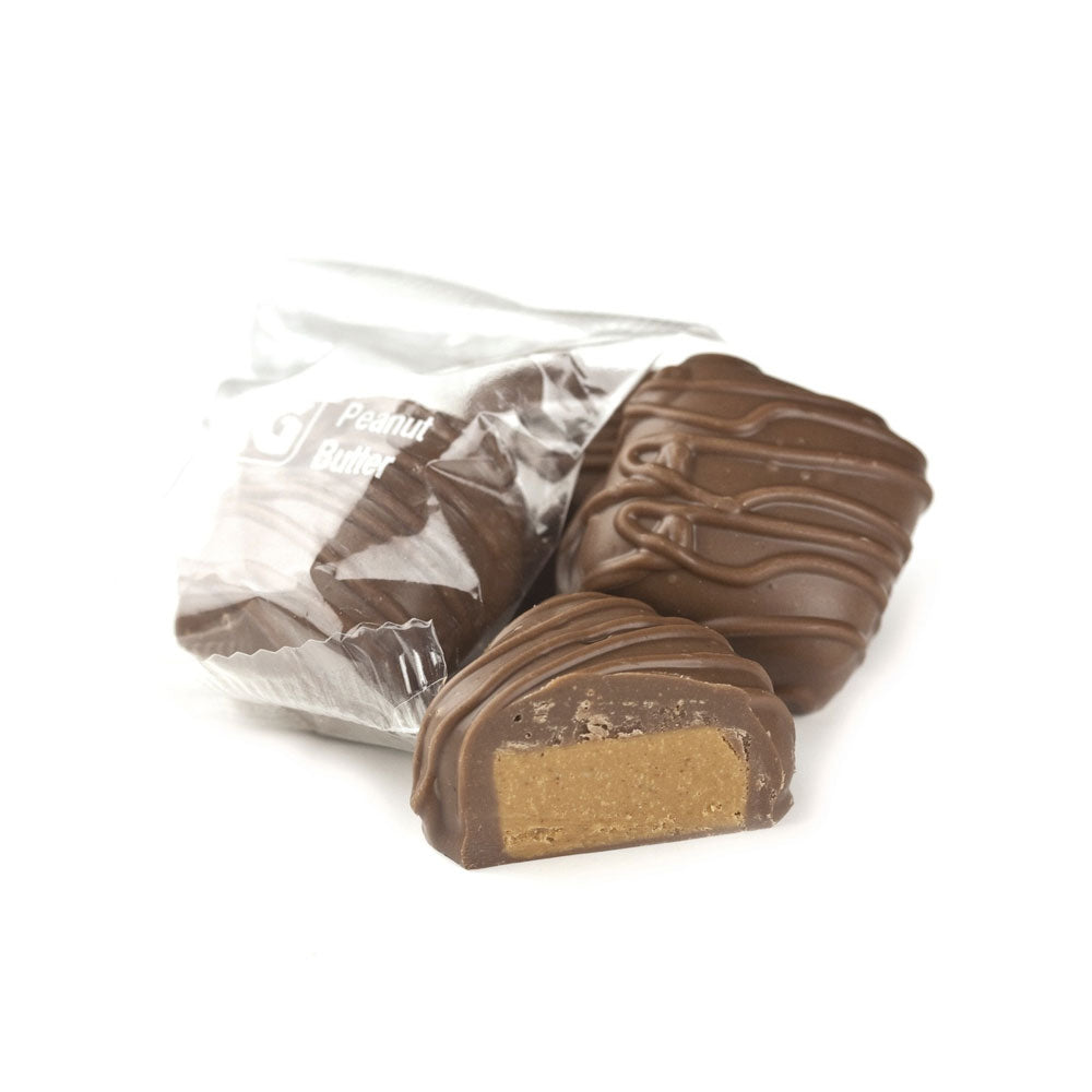 Milk Chocolate Peanut Butter Squares Bulk Candy 10 lbs