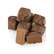 Milk Chocolate Vanilla Caramels with Sea Salt Bulk Candy 5 lbs