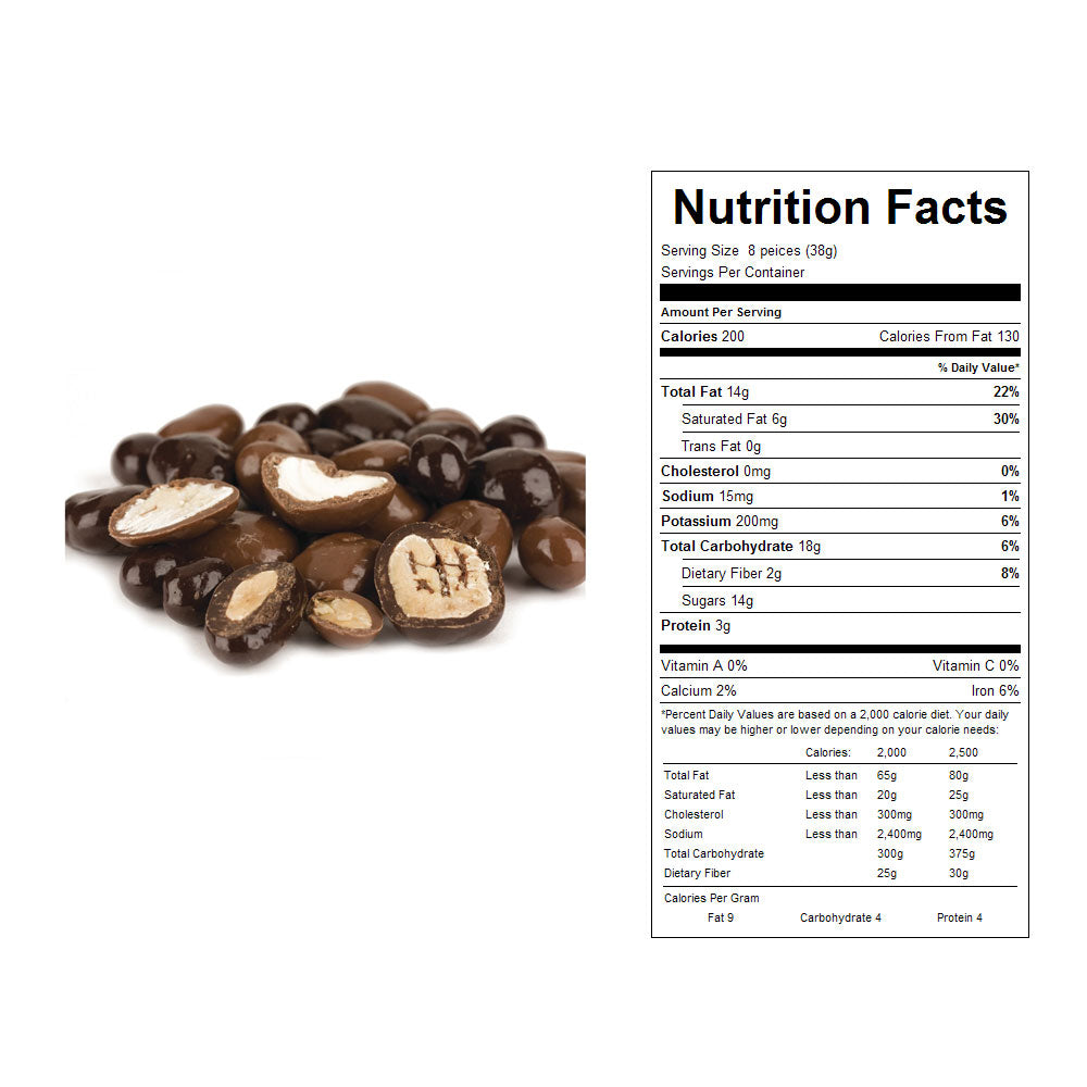 Milk and Dark Chocolate Mixed Nuts Bulk Candy 10 lbs