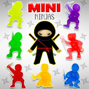 Mini Ninjas Vending Capsules (1-inch) 250 ct
