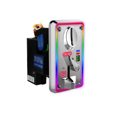Crane Coin Mechanism with LED Bezel Lighting