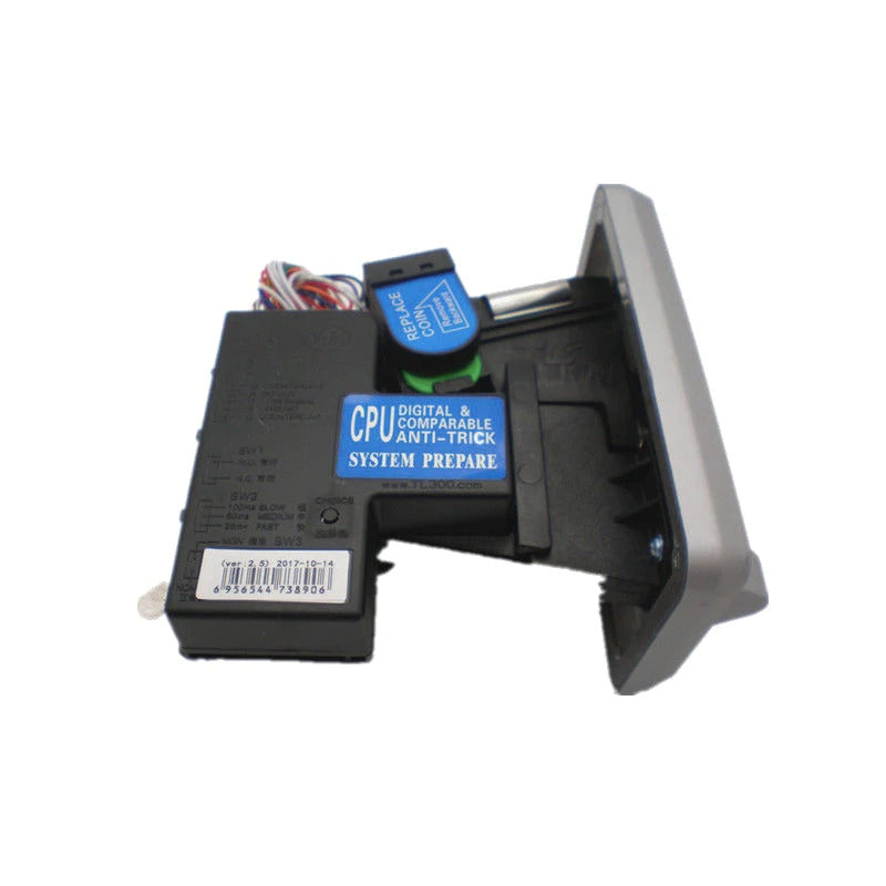 Mini Crane Coin Mechanism with LED Bezel Lighting