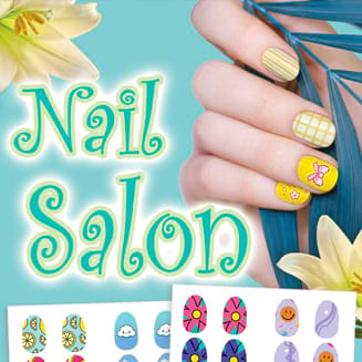 Nail Salon #3 Vending Stickers (300 ct)