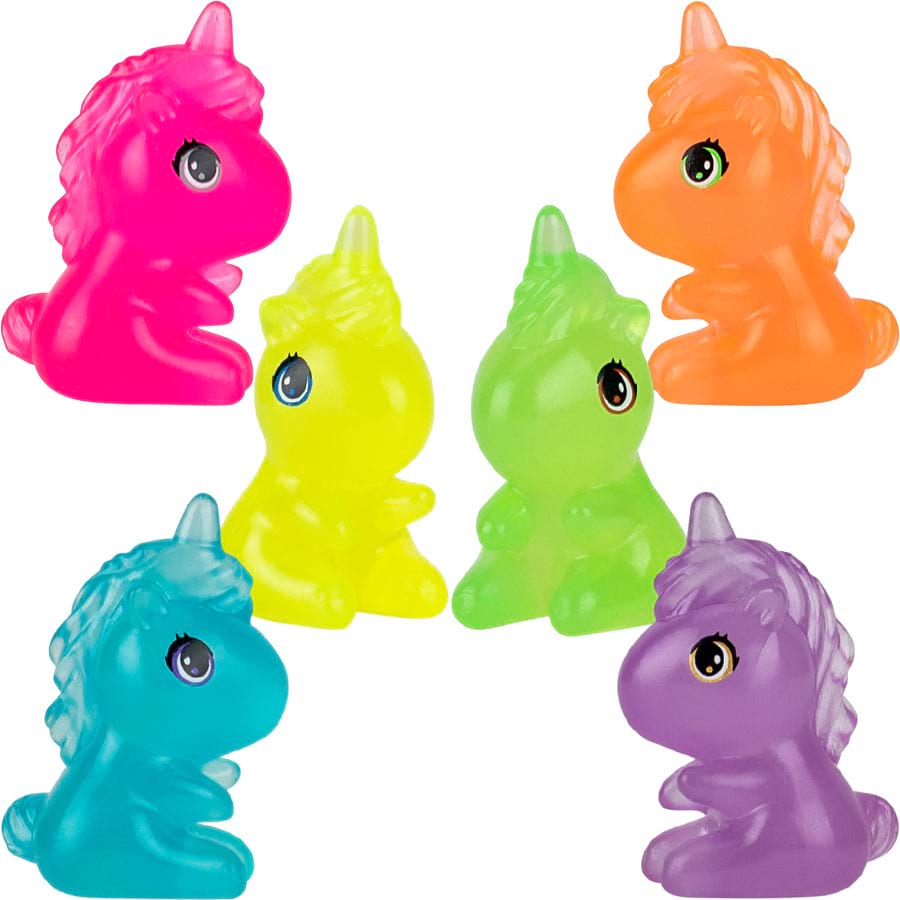 Neon Sitting Unicorns Vending Capsules (2 inch) 250 ct
