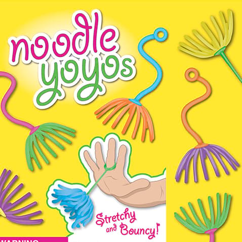 Noodle Yoyos Vending Capsules (2 inch) 250 ct