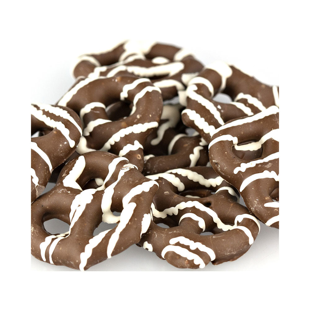 No Sugar Added, Milk Chocolate Mini Pretzels Bulk Candy (10 lbs)