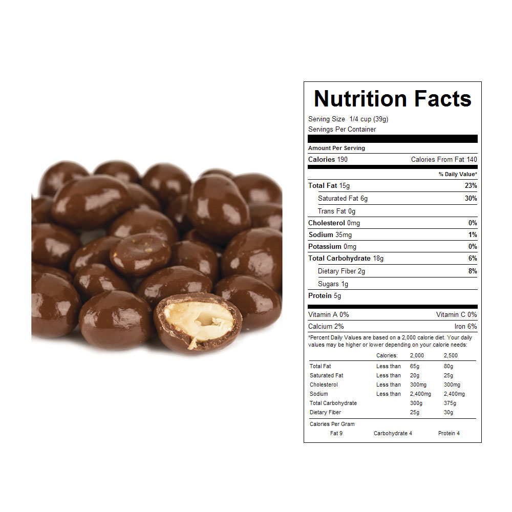 No Sugar Added, Milk Chocolate Peanuts Bulk Candy 10 lbs