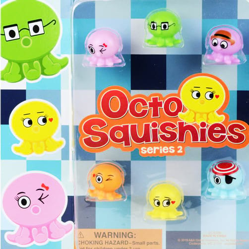 Octo Squishies Vending Capsules (1-inch) 250 ct
