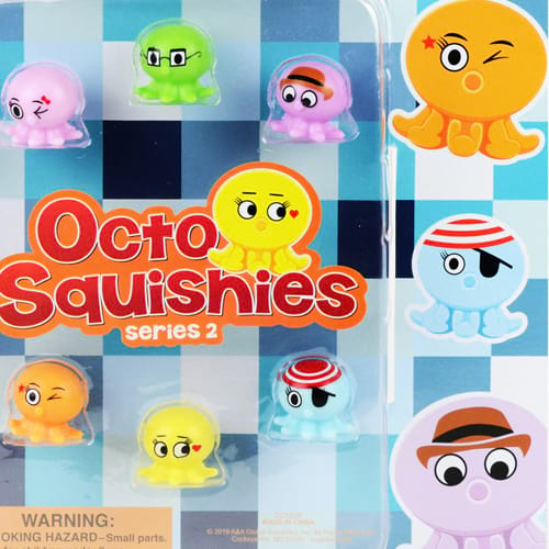 Octo Squishies Vending Capsules (1-inch) 250 ct