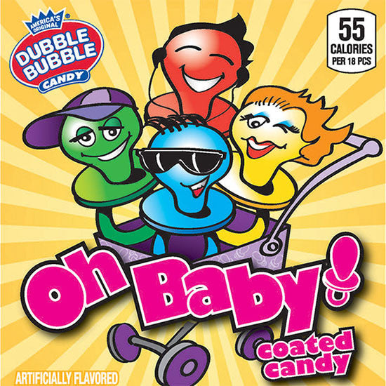 Oh Baby Pacifier Coated Candy (11,000 ct) Bulk