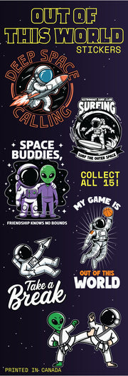 Out of this World Stickers (300 ct)