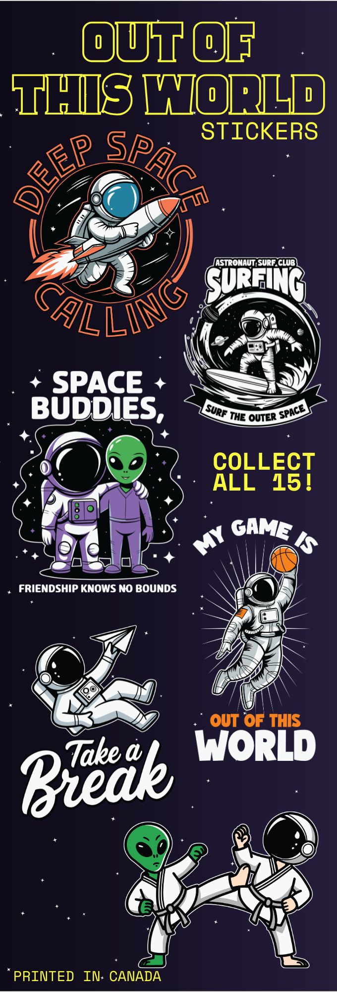 Out of this World Stickers (300 ct)